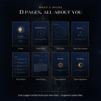 Personalized Big 3 Birth Chart Reading — Digital PDF