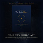 Personalized Big 3 Birth Chart Reading — Digital PDF