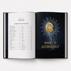 Personalized Astrology Birth Chart Book – Midnight Black
